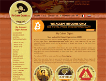 Tablet Screenshot of my-cuban-cigars.com